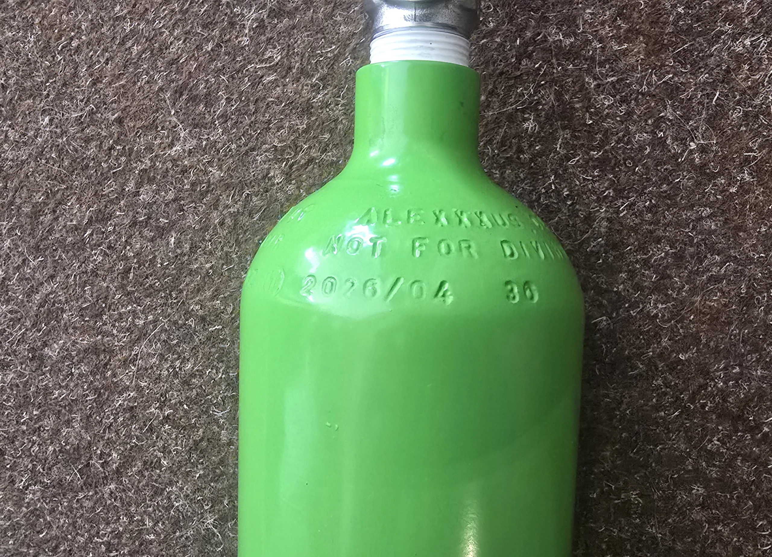 2 litrová tlaková láhev 300 bar - Obrázek 3