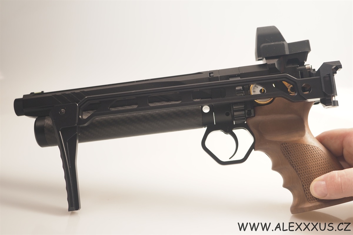 Skládací pažba pro pistoli Huben GK1